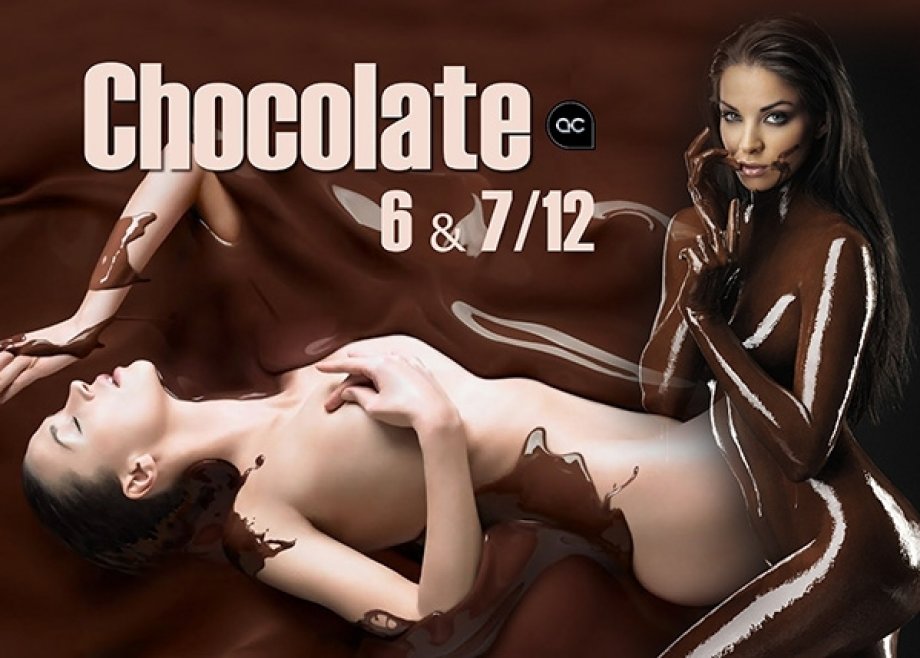 Chocolate... Lick me...